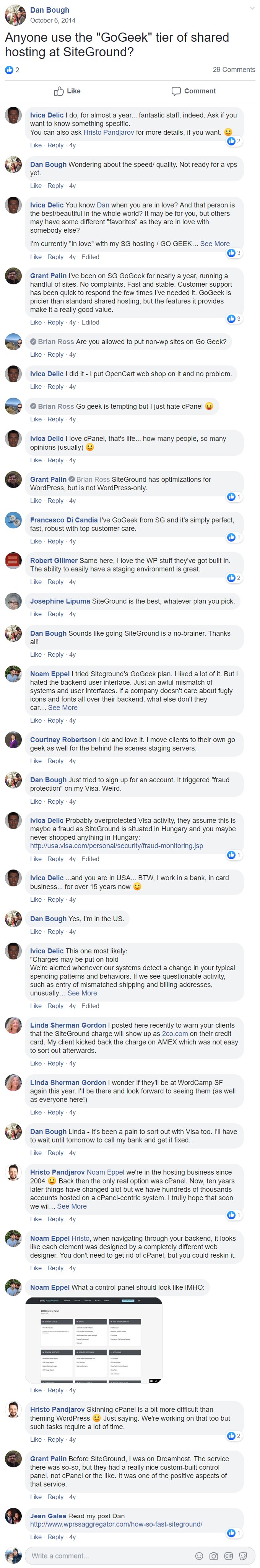 Siteground gogeek review