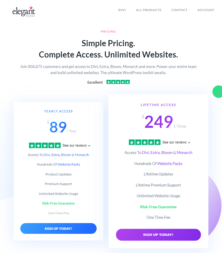 Elegant themes theme pack