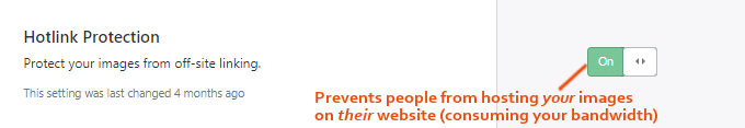Cloudflare hotlink protection
