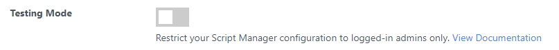 Perfmatters disable test mode 1