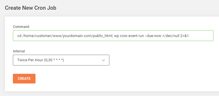 Siteground cron job