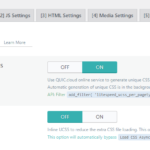 Litespeed cache ucss
