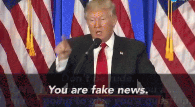 Fake news donald