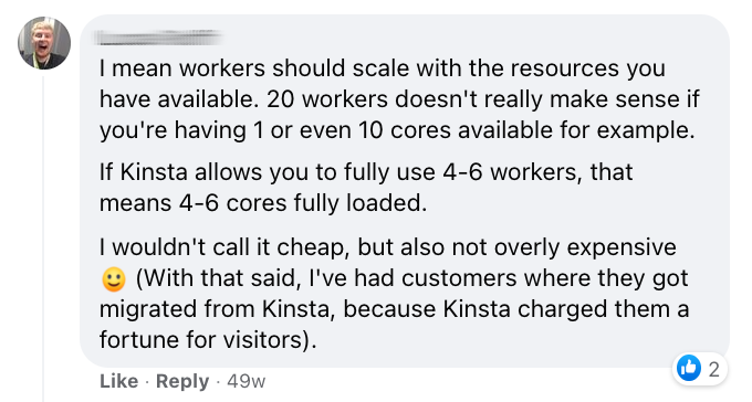 Kinsta php workers