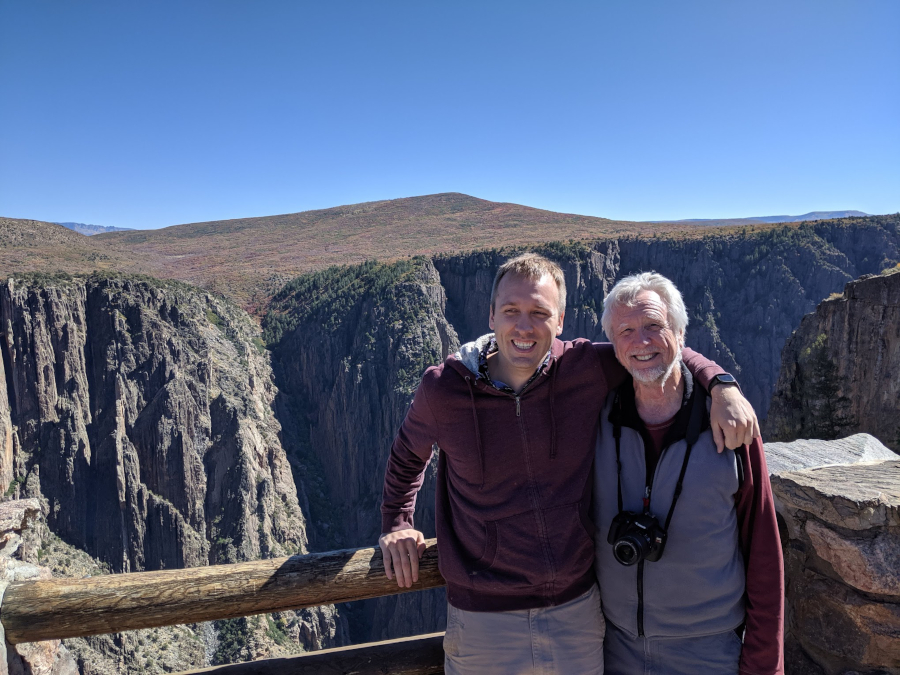 Dad and i gunnison