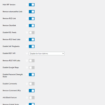 Perfmatters general settings