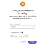 Siteground optimizer preheat cache
